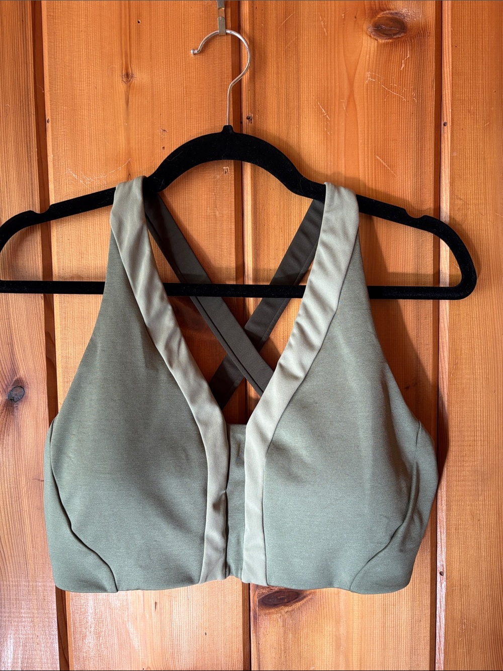 Athleta / Allyson Felix Sage Green Sports Bra